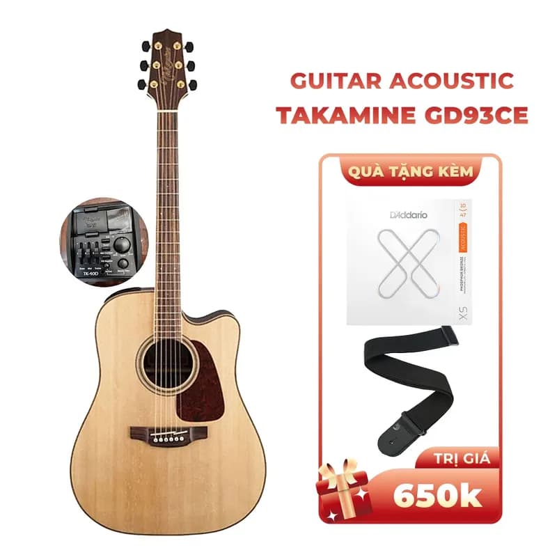 TAKAMINE GD93CE-NAT Đàn Guitar Acoustic