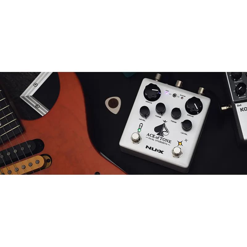 Nux Ace of Tone, Dual Overdrive In A Stompbox