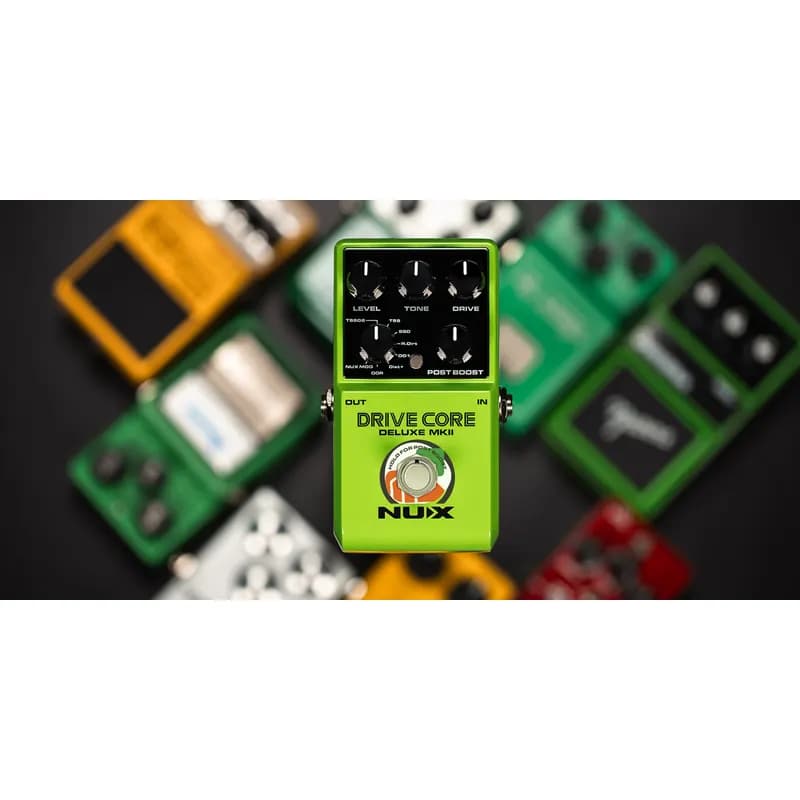 Nux Drive Core Deluxe MKII, Wasabi Drive 8-Way OD Combination Pedal